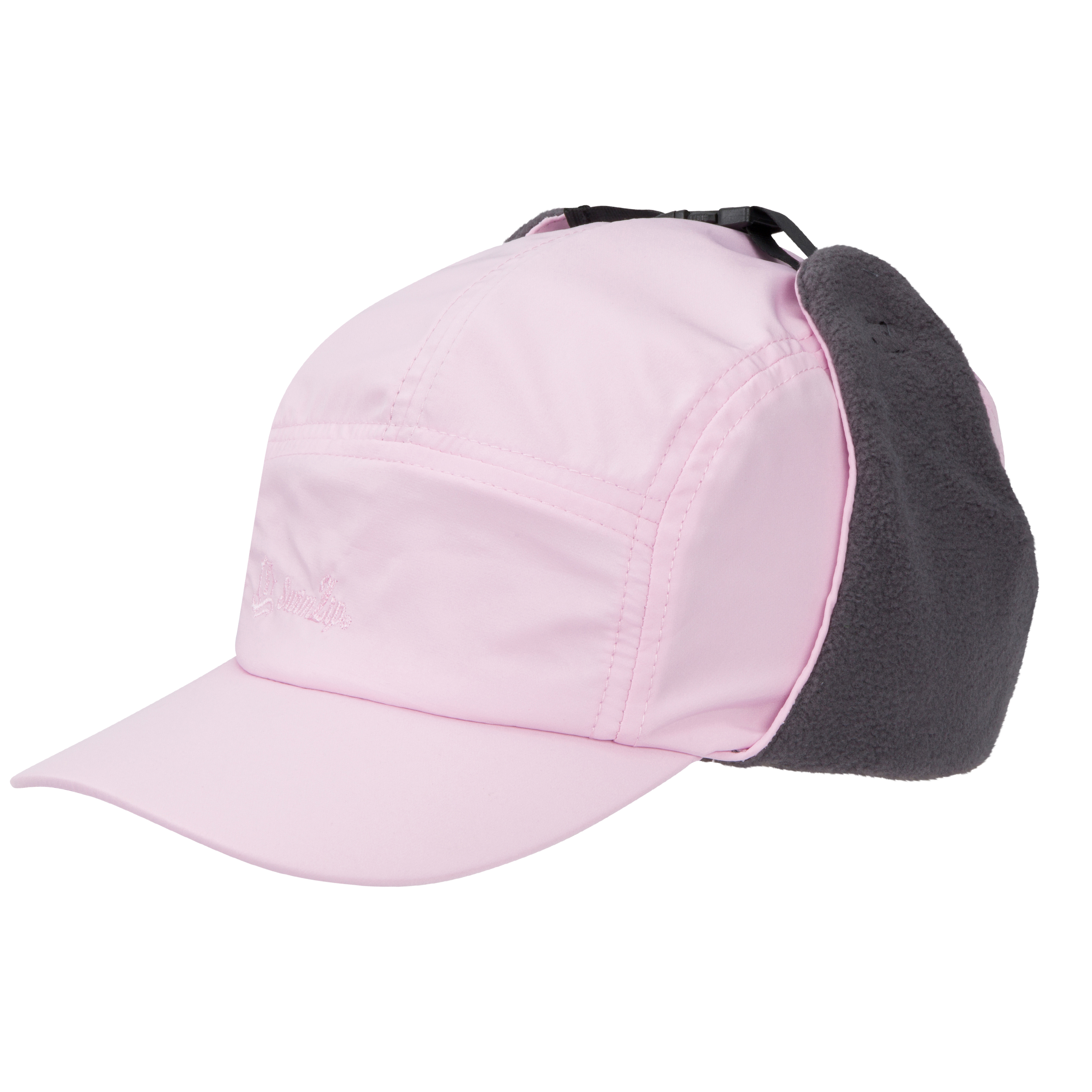 Kids Arctic Chill Winter Convertible Sun Hat - Pink-SwimZip UPF 50+ Sun Protective Swimwear & UV Zipper Rash Guards-pos11