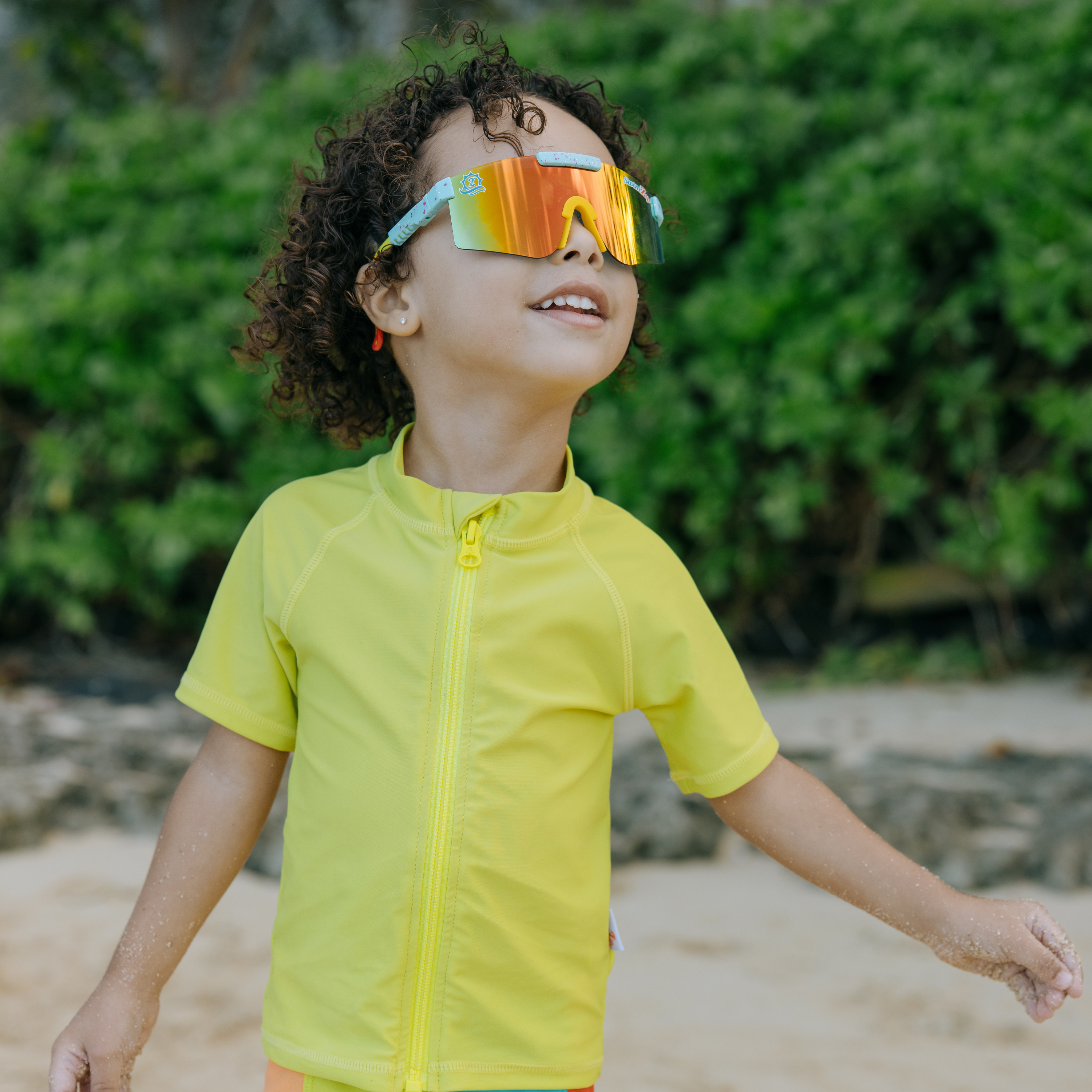 Viper Style UV Sunglasses | Blazing Bright-SwimZip UPF 50+ Sun Protective Swimwear & UV Zipper Rash Guards-pos3