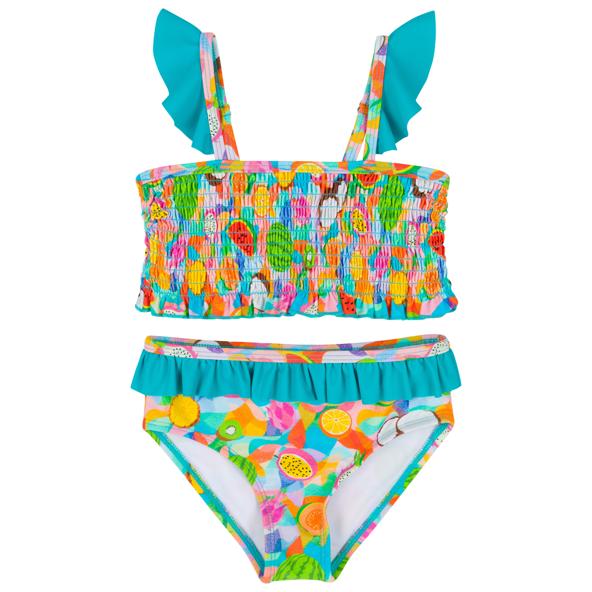 SwimZip Girl's Two Piece Bikini - Multiple Colors - UPF Sun Protection