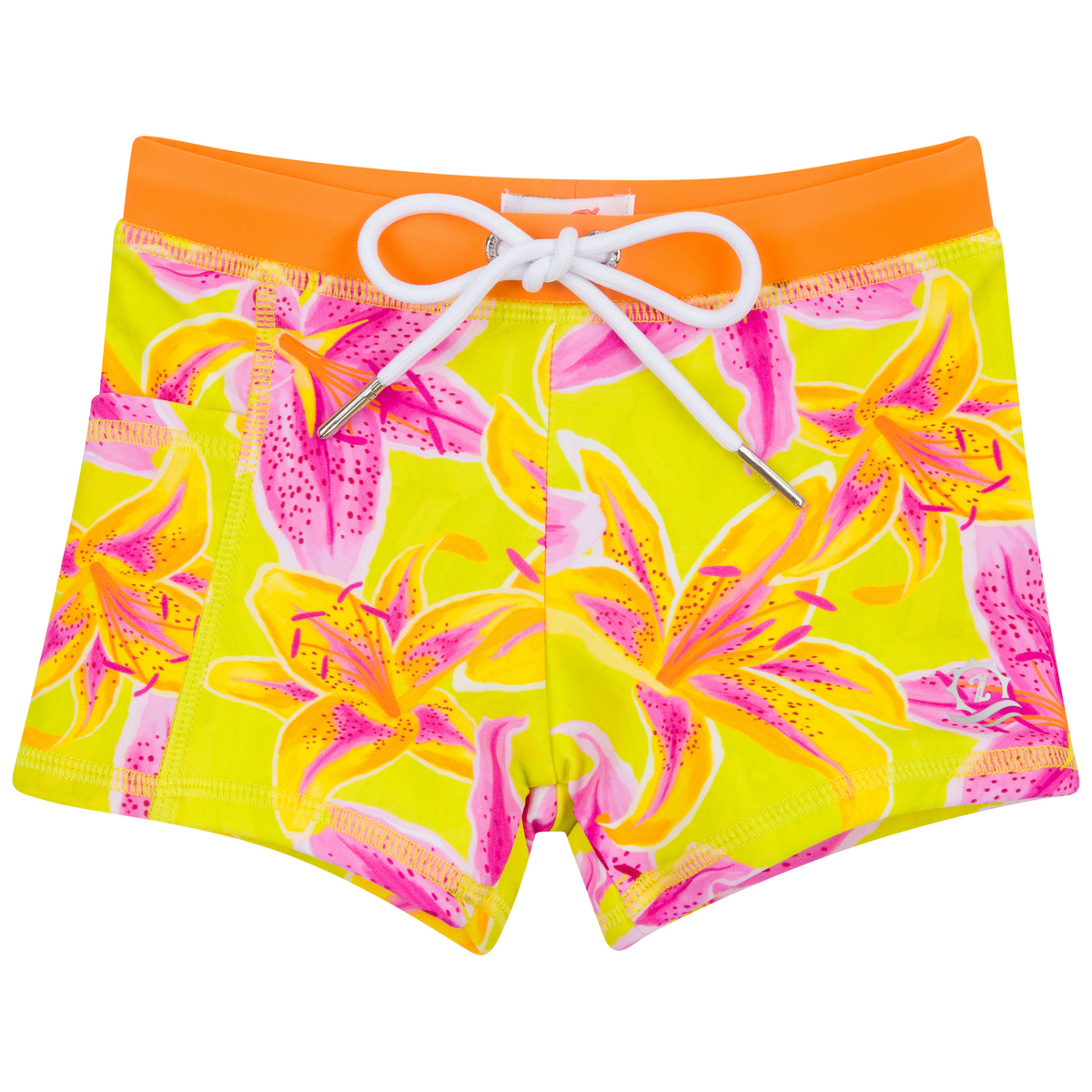 SwimZip Kid's Euro Swim Shorties Trunks - Multiple Colors - UPF 50+
