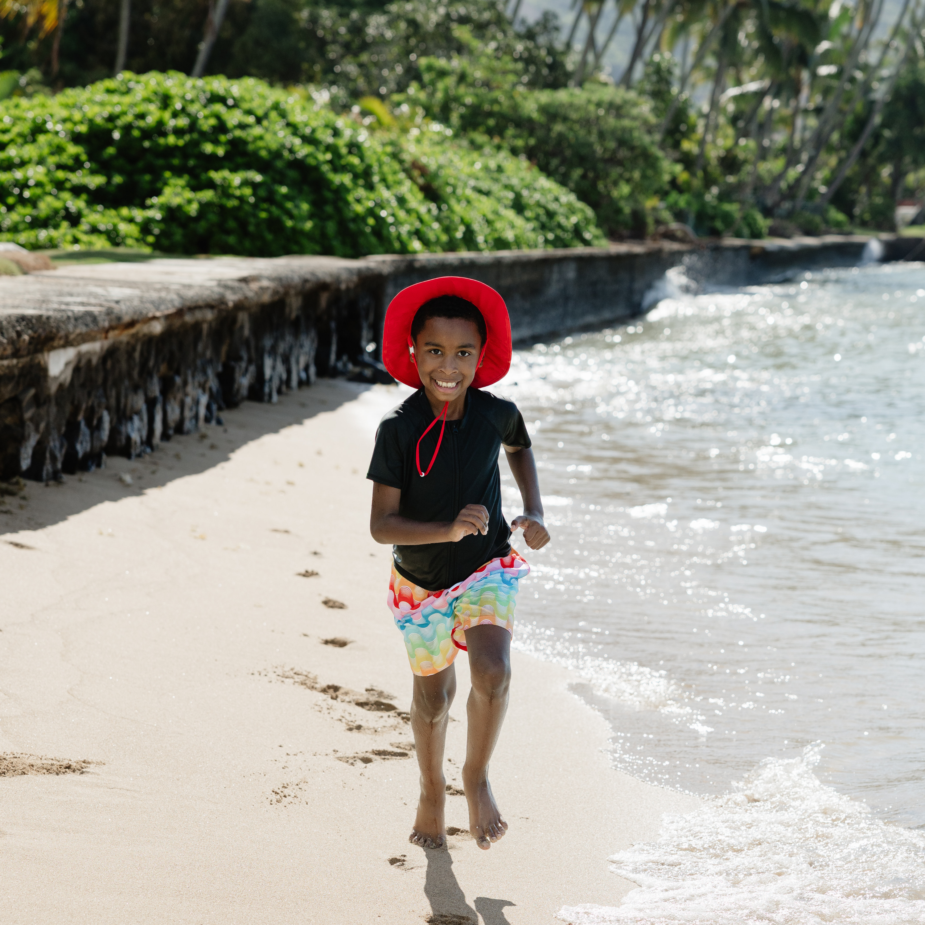 Boys Swim Trunks Boxer Brief Liner (sizes 6-14) | “Surf's Up"-SwimZip UPF 50+ Sun Protective Swimwear & UV Zipper Rash Guards-pos15