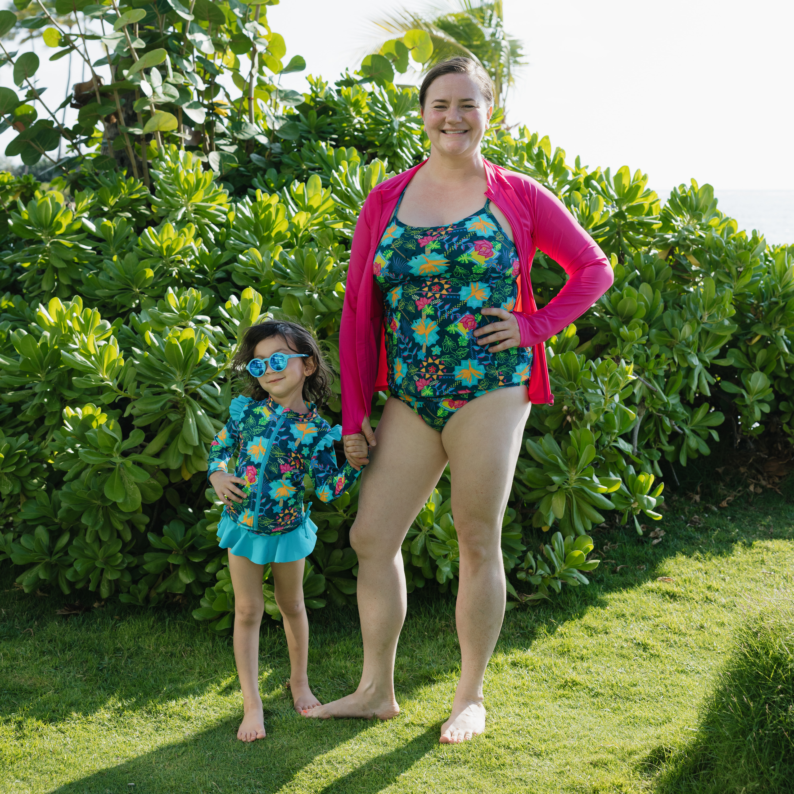 Women’s Strappy A-Line Tankini Top | “Summer Max"-SwimZip UPF 50+ Sun Protective Swimwear & UV Zipper Rash Guards-pos2