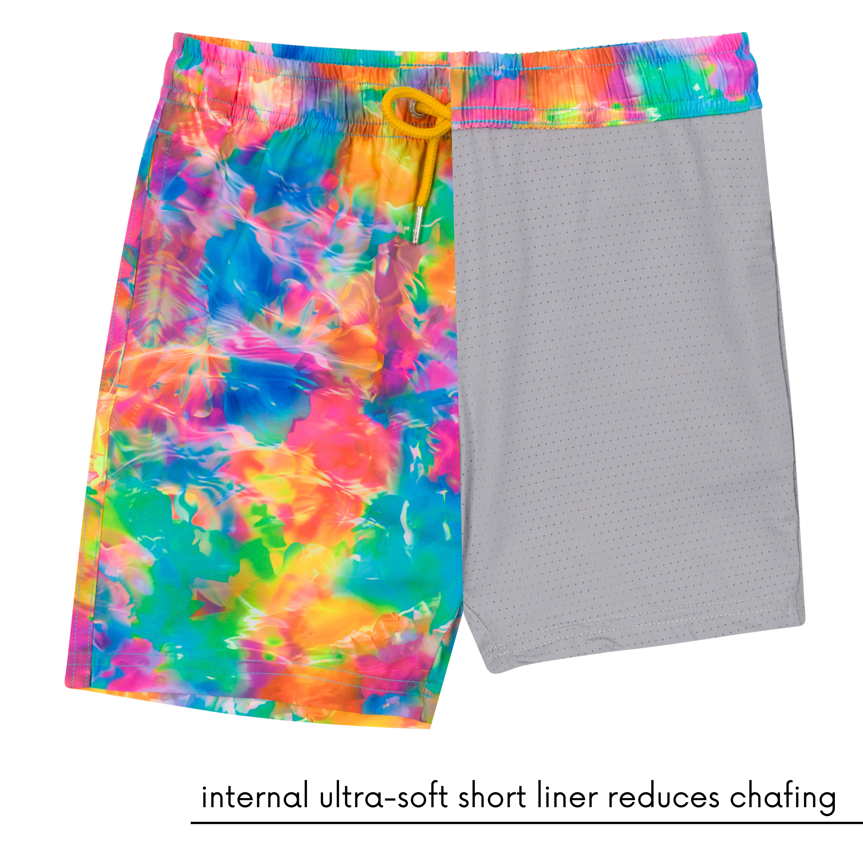 Boys Swim Trunks Boxer Brief Liner (sizes 6-14) | “Impressions"-SwimZip UPF 50+ Sun Protective Swimwear & UV Zipper Rash Guards-pos5