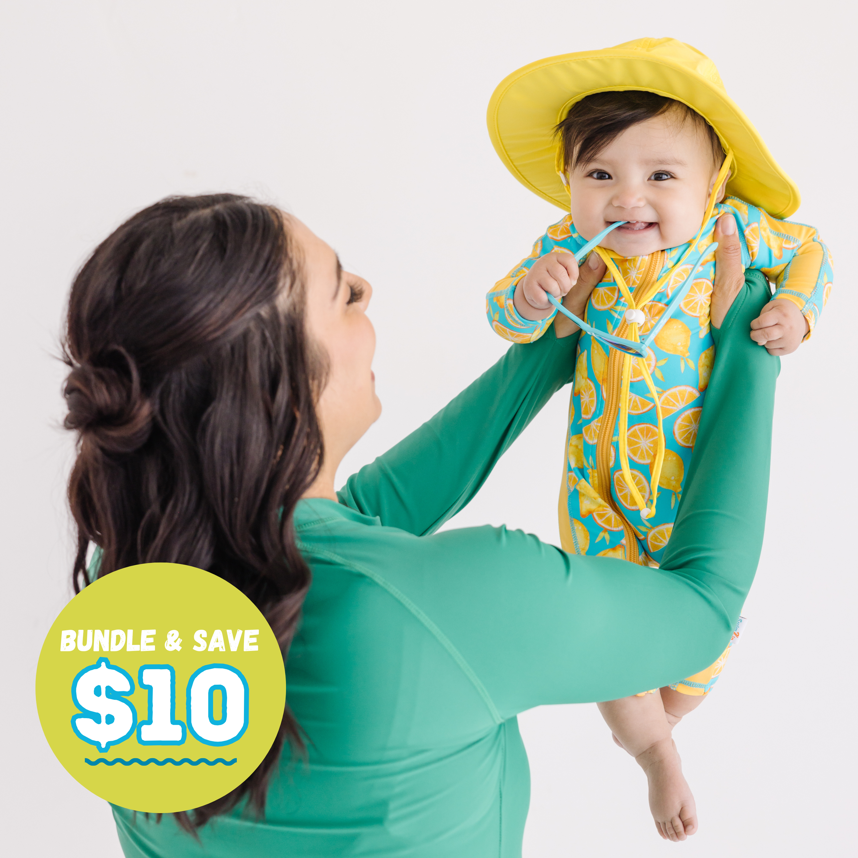 Baby Bundle-SwimZip UPF 50+ Sun Protective Swimwear & UV Zipper Rash Guards-pos6