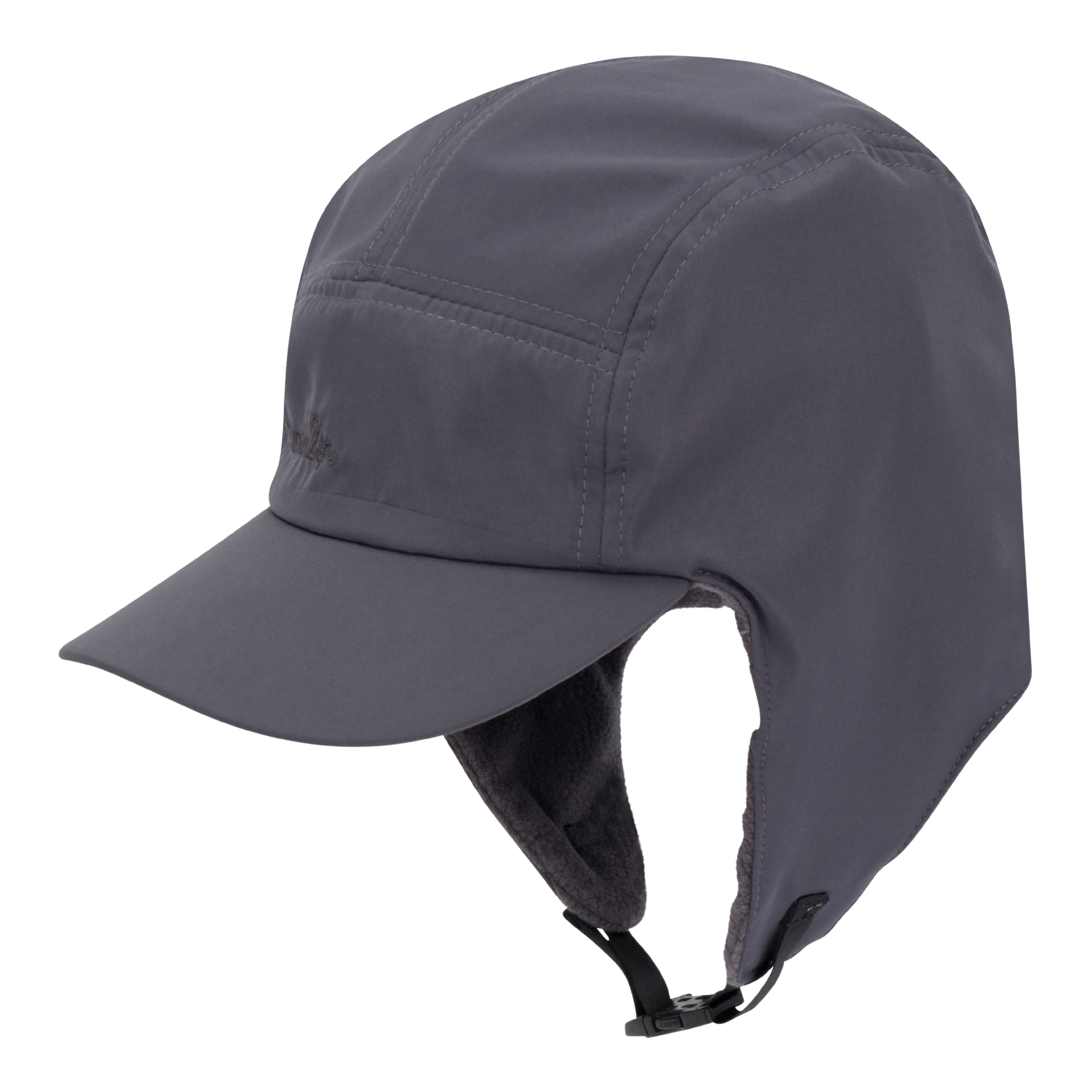 Adult Arctic Chill Winter Convertible Sun Hat | Dark Grey-Adult-Dark Grey-SwimZip UPF 50+ Sun Protective Swimwear & UV Zipper Rash Guards-pos1