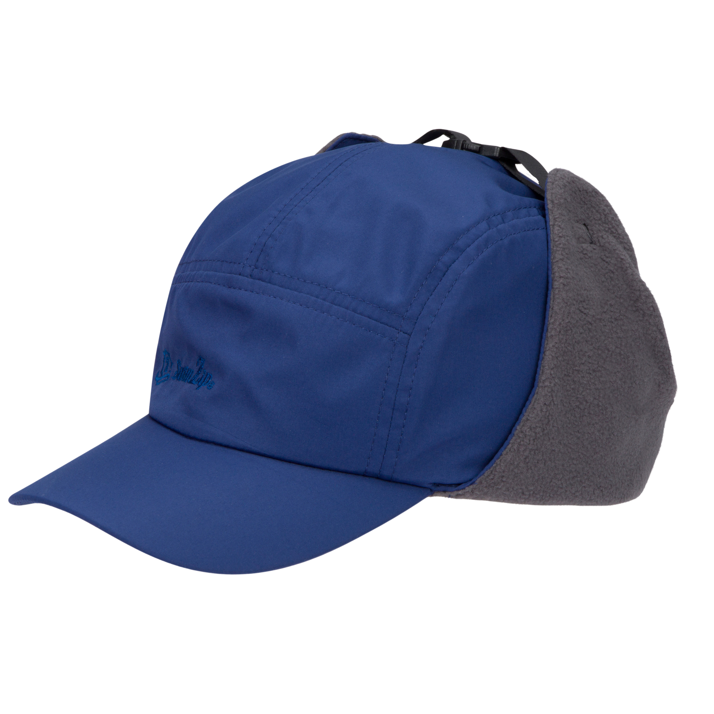Kids Arctic Chill Winter Convertible Sun Hat - Navy-SwimZip UPF 50+ Sun Protective Swimwear & UV Zipper Rash Guards-pos2