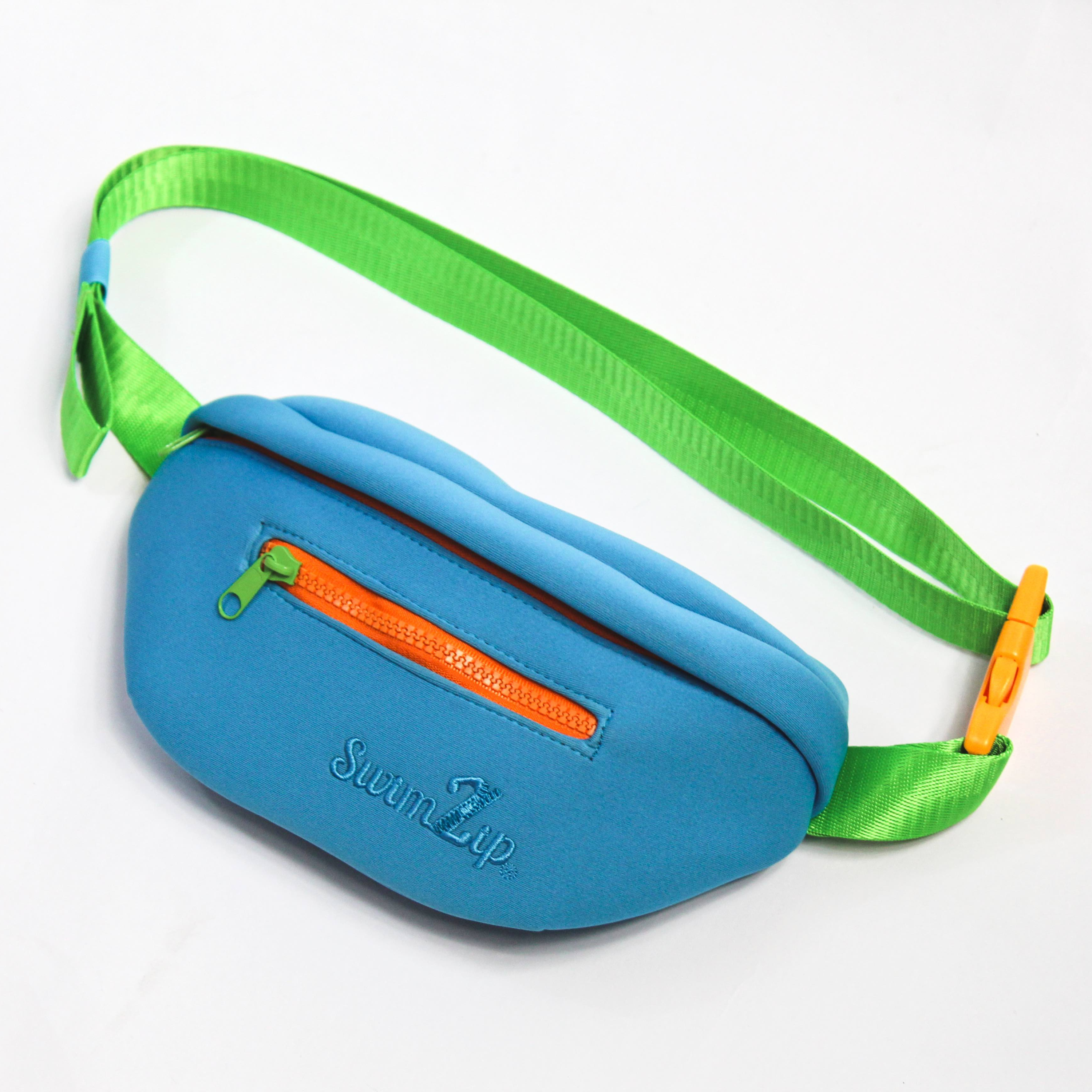 Neoprene Fanny Pack Belt Bag-Color Pop-SwimZip UPF 50+ Sun Protective Swimwear & UV Zipper Rash Guards-pos1