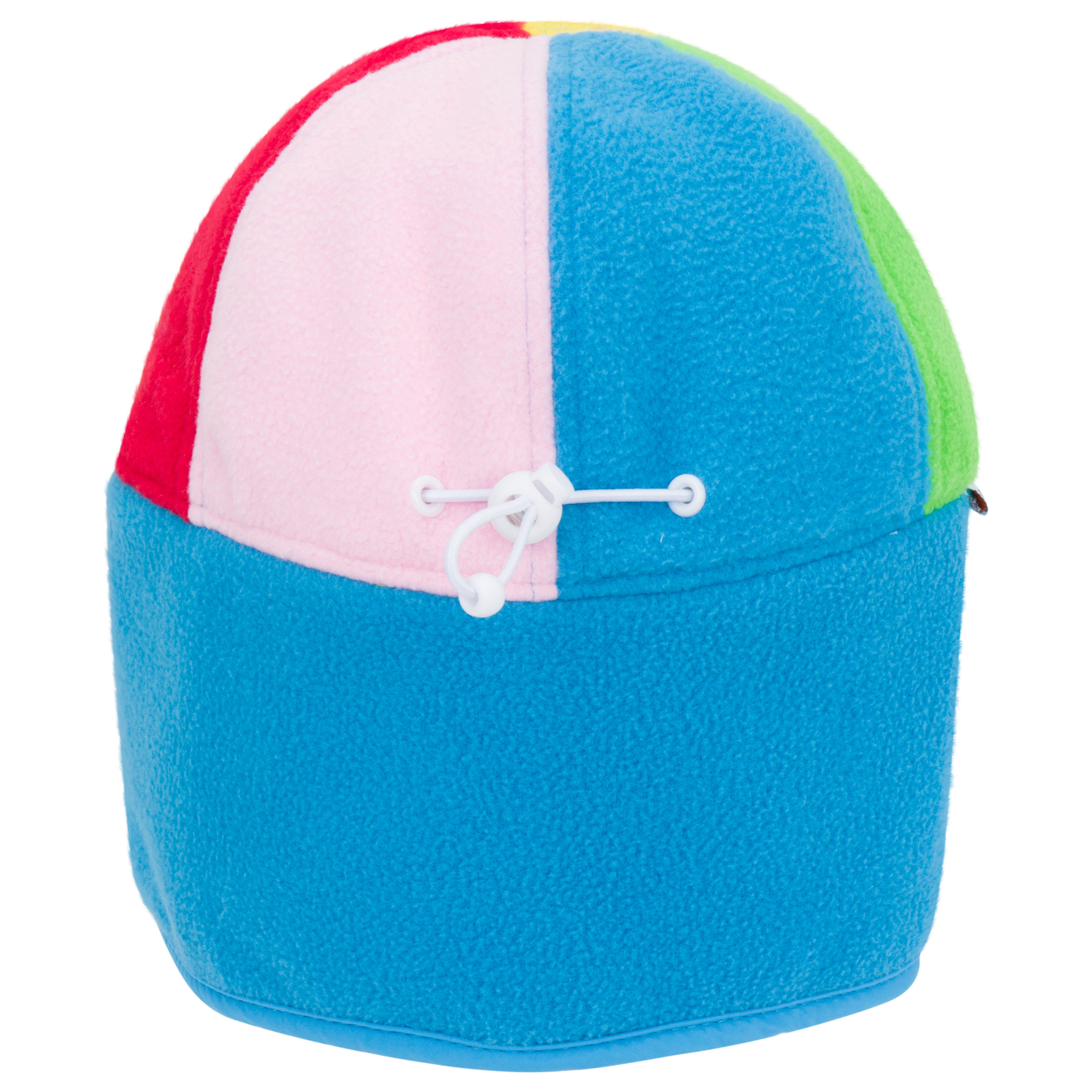 Kids Frosty Fleece Winter Flap Hat - Rainbow-SwimZip UPF 50+ Sun Protective Swimwear & UV Zipper Rash Guards-pos8