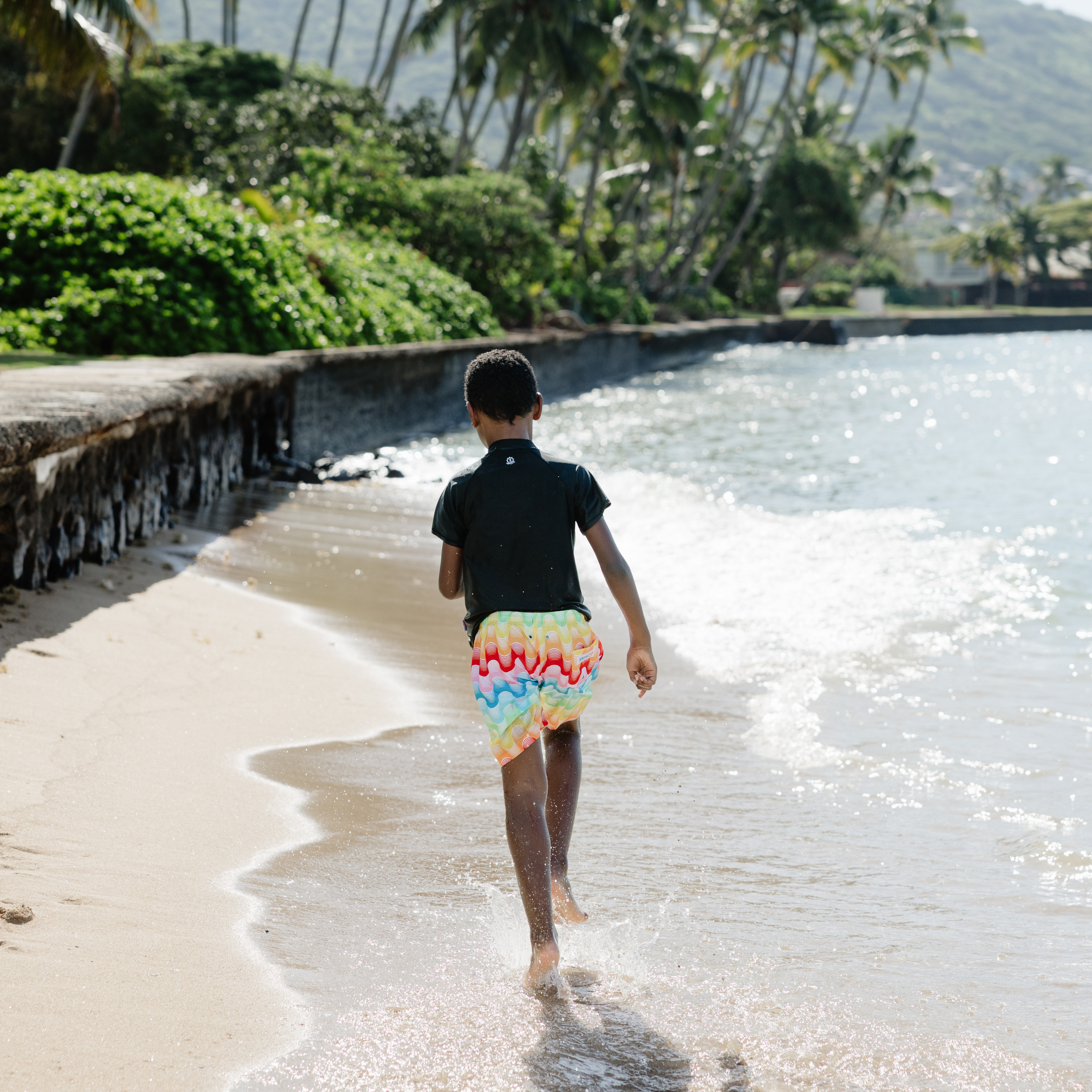 Boys Swim Trunks Boxer Brief Liner (sizes 6-14) | “Surf's Up"-SwimZip UPF 50+ Sun Protective Swimwear & UV Zipper Rash Guards-pos16