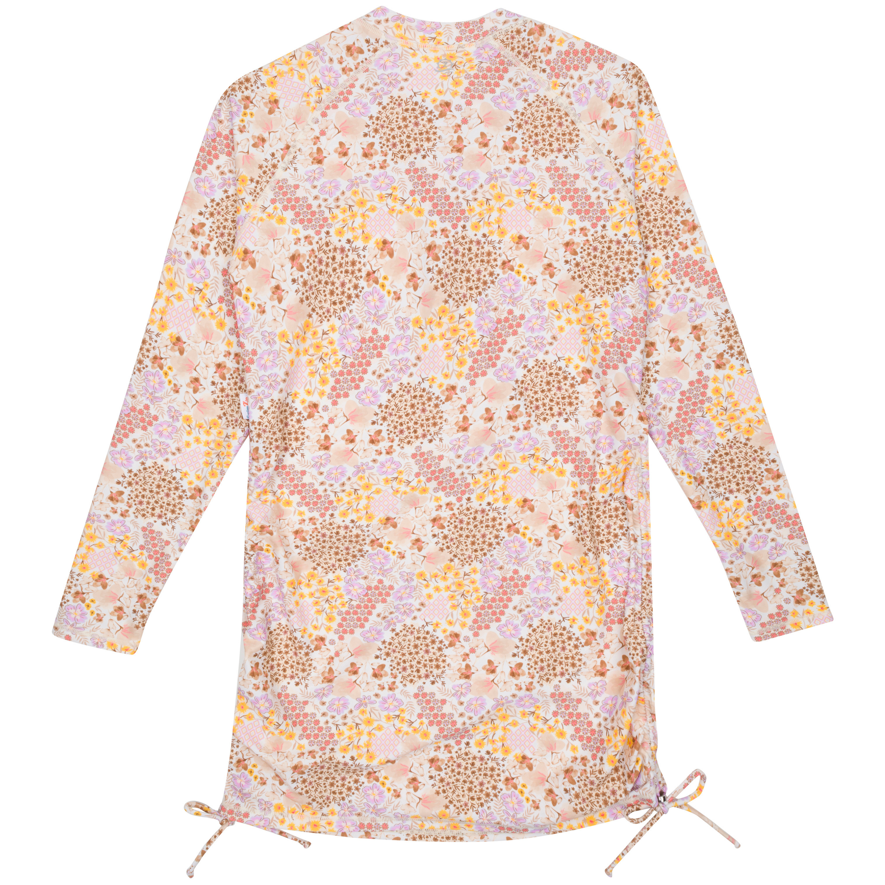 Women's Half Zip Swim Dress Cover Up | "Meadows"-SwimZip UPF 50+ Sun Protective Swimwear & UV Zipper Rash Guards-pos12