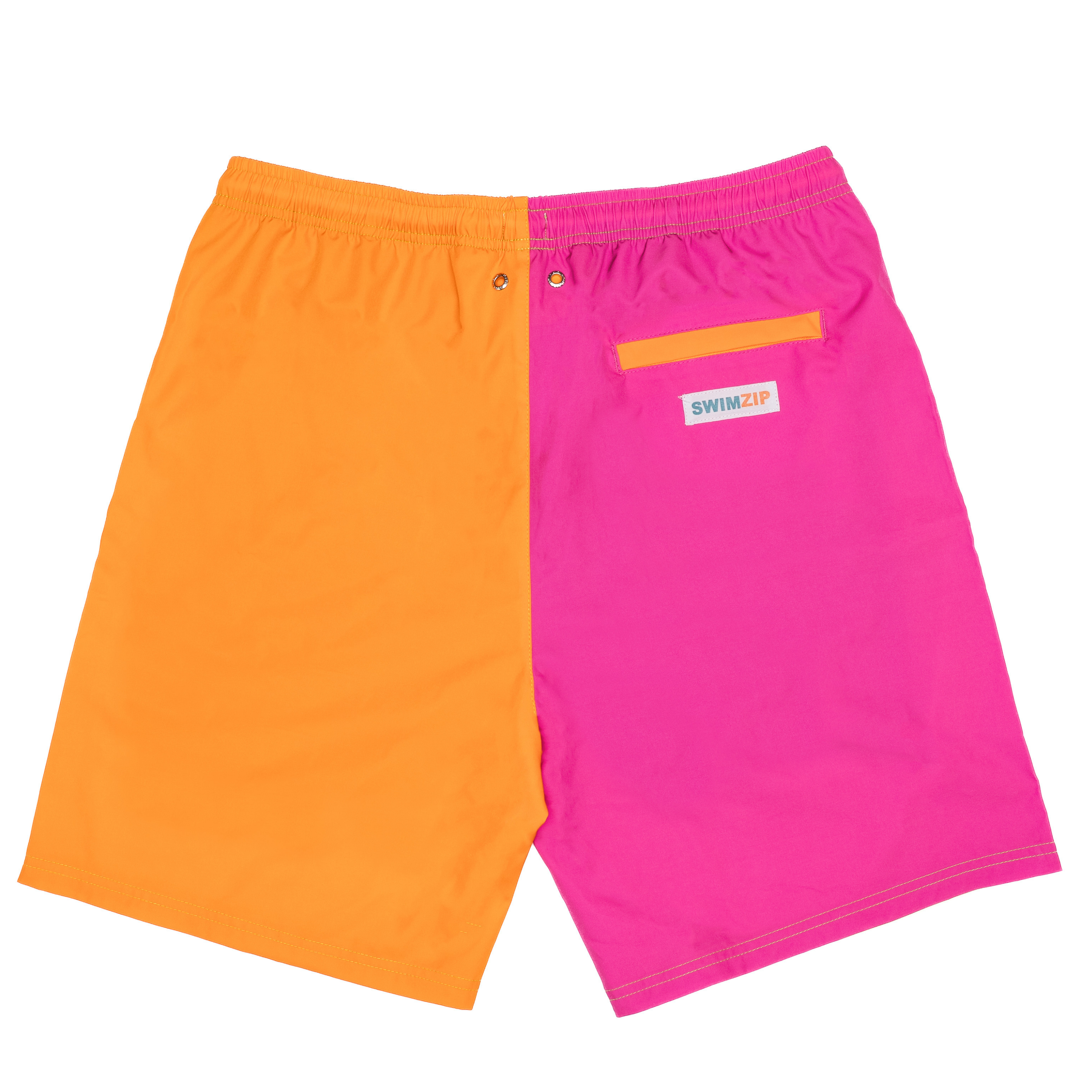 Men's 8" Swim Trunks Boxer Brief Liner | "Spark"-SwimZip UPF 50+ Sun Protective Swimwear & UV Zipper Rash Guards-pos12