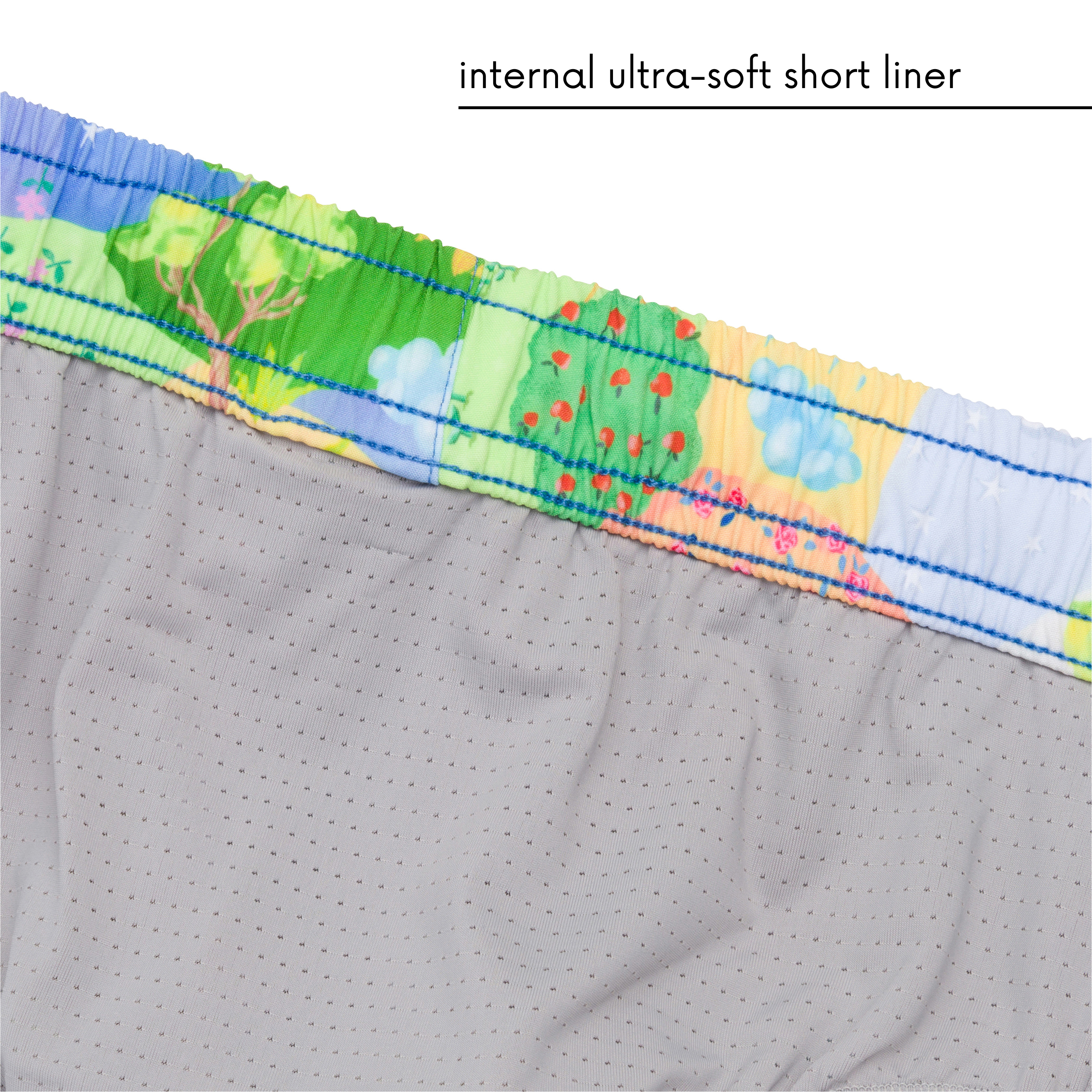 Boys Long Sleeve Zipper Rash Guard and Swim Trunk Set | "Sunshine"-SwimZip UPF 50+ Sun Protective Swimwear & UV Zipper Rash Guards-pos7