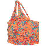 Women’s One Shoulder Crop Bikini Top | “Swirl”-SwimZip UPF 50+ Sun Protective Swimwear & UV Zipper Rash Guards-pos10