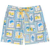 Boys Swim Trunks Boxer Brief Liner (sizes 6-14) | “Mediterranean Lemons"-SwimZip UPF 50+ Sun Protective Swimwear & UV Zipper Rash Guards-pos1