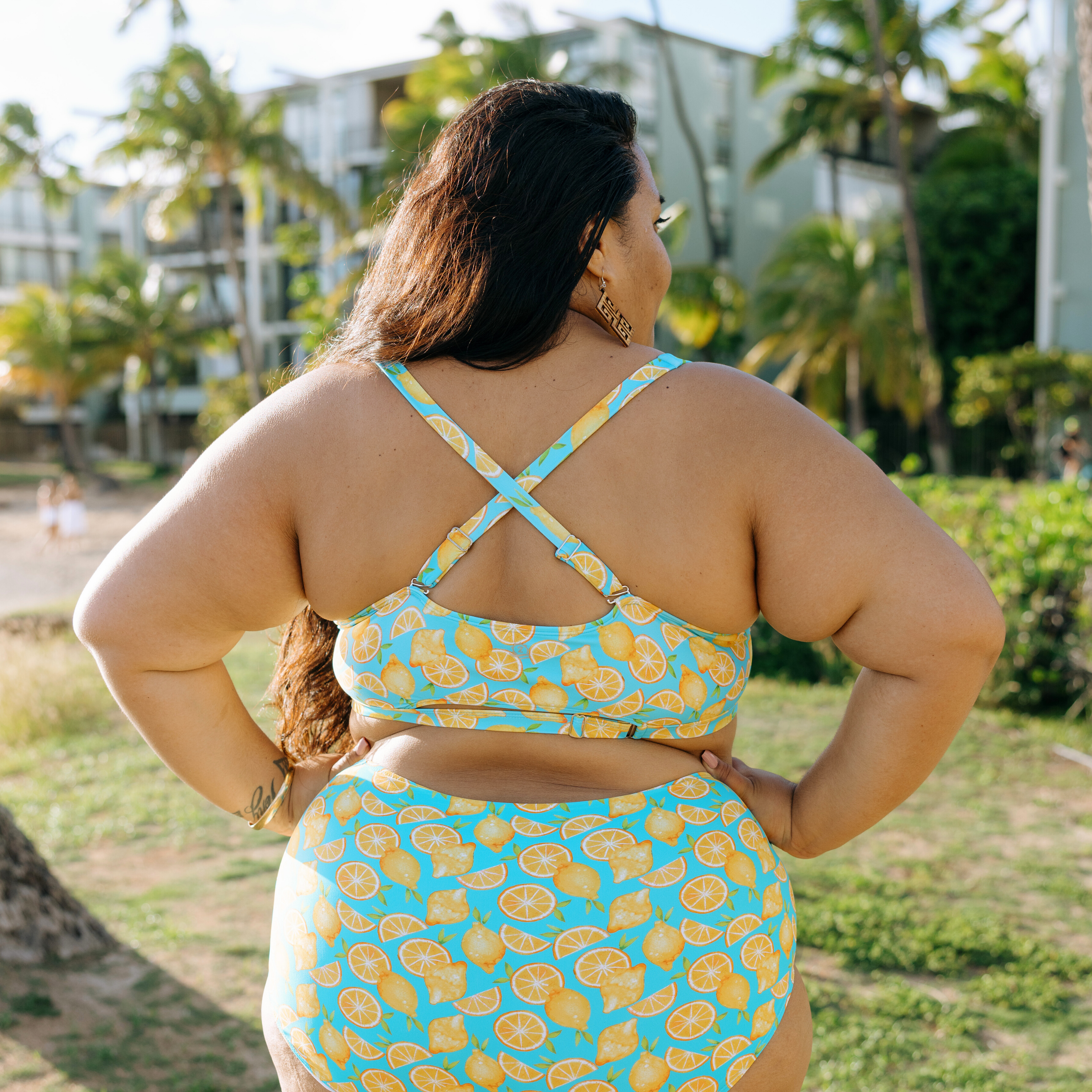 Scoop Neck Bikini Top