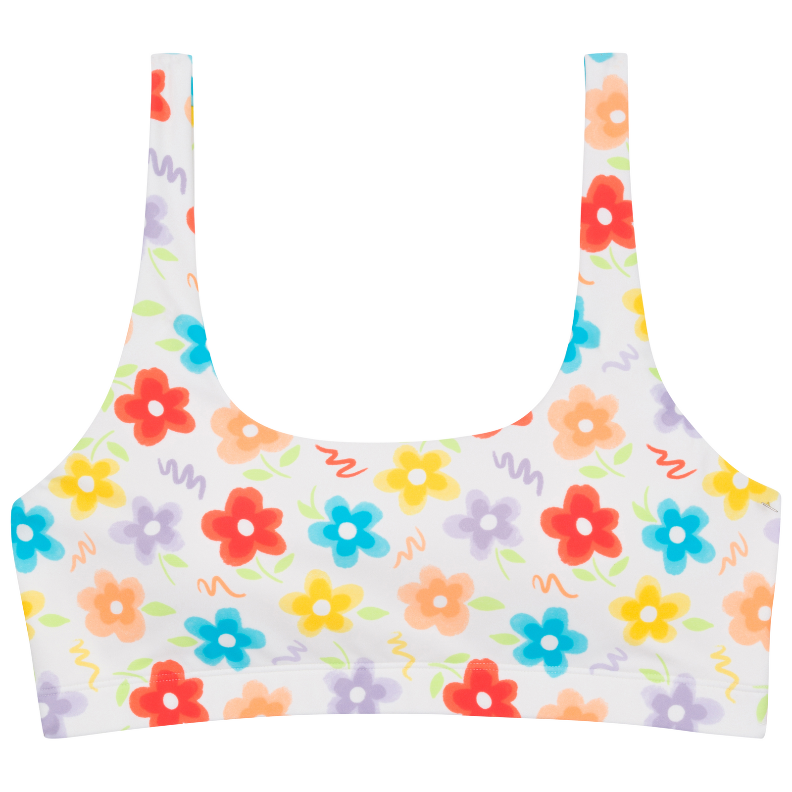 Women's Scoop Neck Bikini Top | 