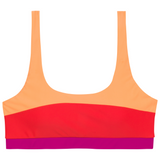 Women's Scoop Neck Bikini Top | "Color Pop"-XS-Color Pop-SwimZip UPF 50+ Sun Protective Swimwear & UV Zipper Rash Guards-pos1