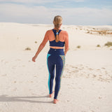 Women's Halter Bikini Top | "Navy"-SwimZip UPF 50+ Sun Protective Swimwear & UV Zipper Rash Guards-pos4