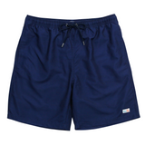 Men's 8" Swim Trunks Boxer Brief Liner | "Navy"-Small-Navy-SwimZip UPF 50+ Sun Protective Swimwear & UV Zipper Rash Guards-pos1