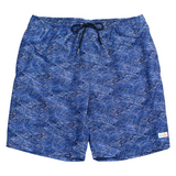 Men's 8" Swim Trunks Boxer Brief Liner | "Ocean Breeze"-Small-Ocean Breeze-SwimZip UPF 50+ Sun Protective Swimwear & UV Zipper Rash Guards-pos1