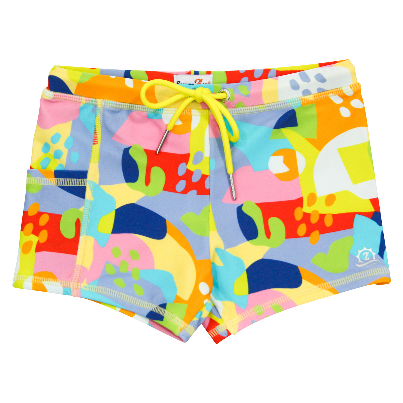 Kids Euro Swim Shorties "Joyful"