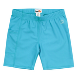Kids Jammers Swim Shorts | "Scuba Blue"-2T-Scuba Blue-SwimZip UPF 50+ Sun Protective Swimwear & UV Zipper Rash Guards-pos1