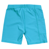 Kids Jammers Swim Shorts | "Scuba Blue"-SwimZip UPF 50+ Sun Protective Swimwear & UV Zipper Rash Guards-pos6
