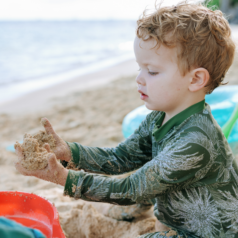 Sunsuit - Long Sleeve Romper Swimsuit | 