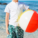 Boys Swim Trunks Boxer Brief Liner (sizes 6-14) | "Palm Leaf"-SwimZip UPF 50+ Sun Protective Swimwear & UV Zipper Rash Guards-pos4