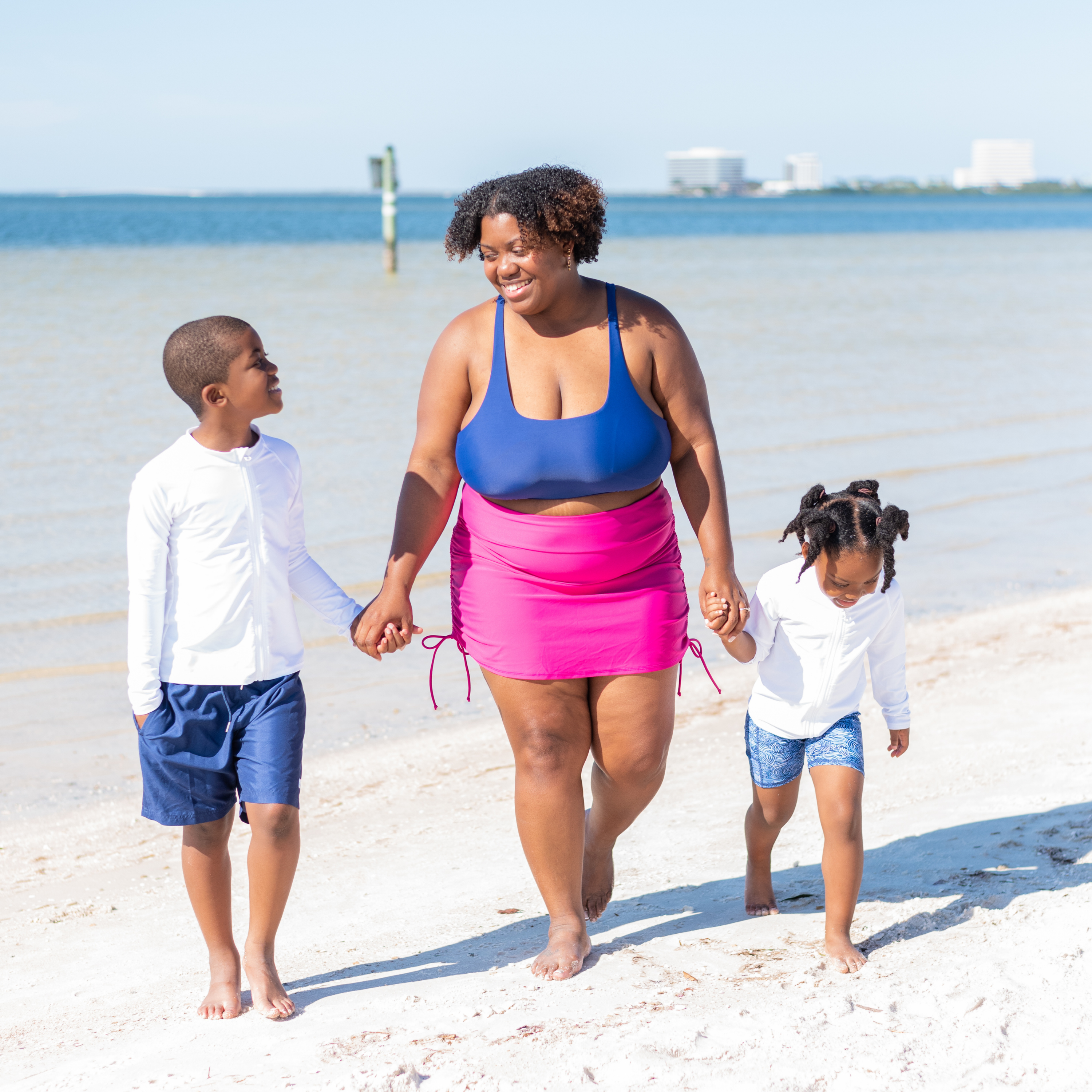 Boys navy 2025 swim trunks