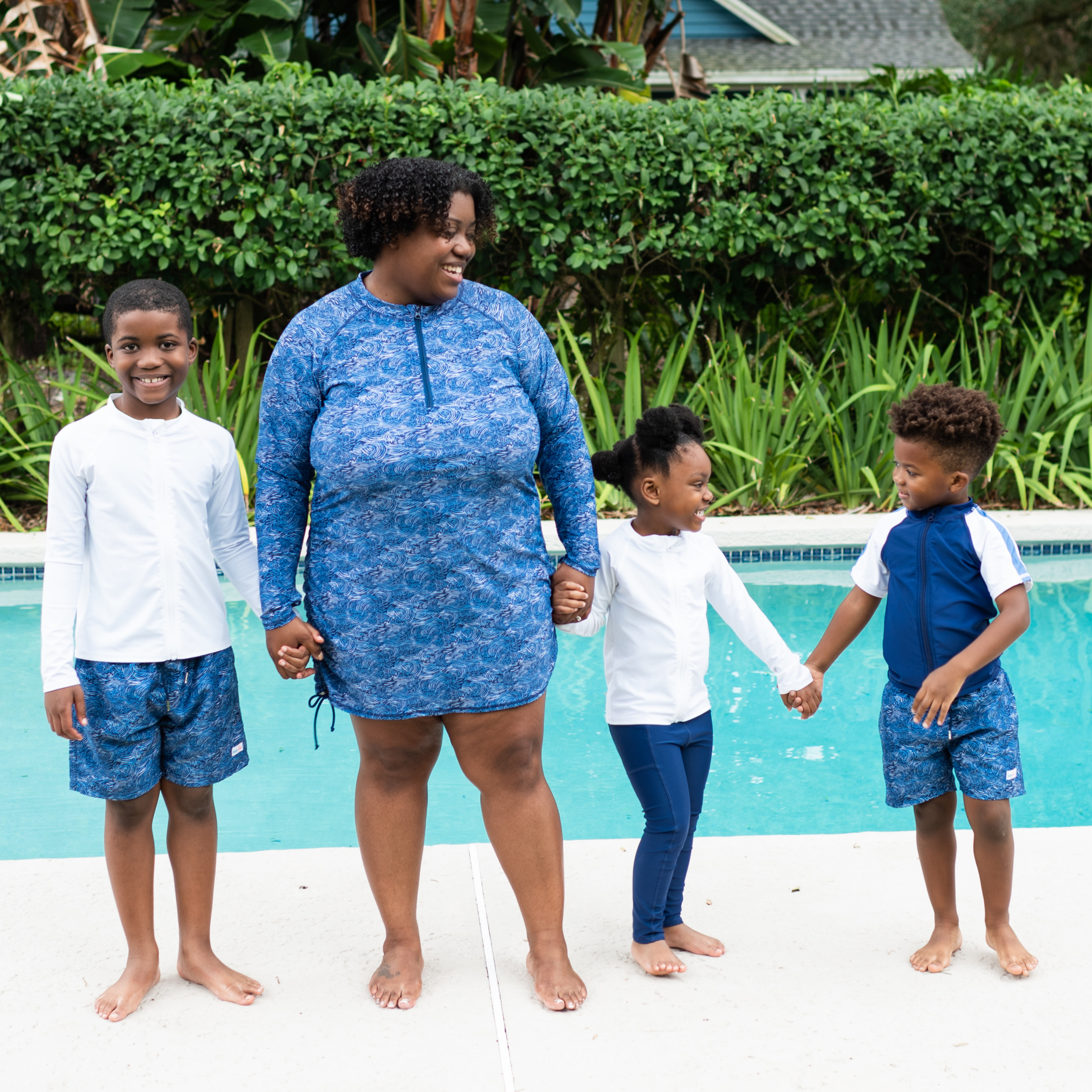 Rash guard sales swim shorts