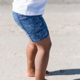 Kids Jammers Swim Shorts | "Ocean Breeze"-SwimZip UPF 50+ Sun Protective Swimwear & UV Zipper Rash Guards-pos3