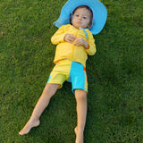 Kids Jammers Swim Shorts | "Color Pop"-SwimZip UPF 50+ Sun Protective Swimwear & UV Zipper Rash Guards-pos5