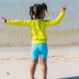 Kids Jammers Swim Shorts | "Aqua"-SwimZip UPF 50+ Sun Protective Swimwear & UV Zipper Rash Guards-pos5