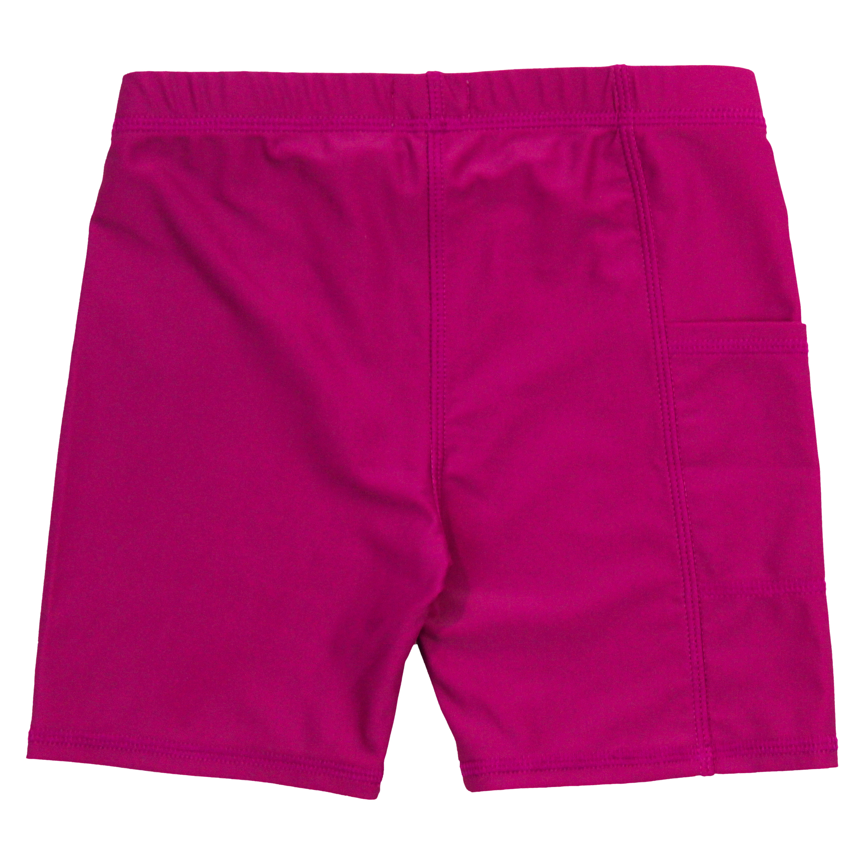 Kids Jammers Swim Shorts | "Fuchsia”-SwimZip UPF 50+ Sun Protective Swimwear & UV Zipper Rash Guards-pos5