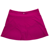 Women's A-Line Swim Skirt Swim Bottom | "Fuchsia Festival"-SwimZip UPF 50+ Sun Protective Swimwear & UV Zipper Rash Guards-pos9