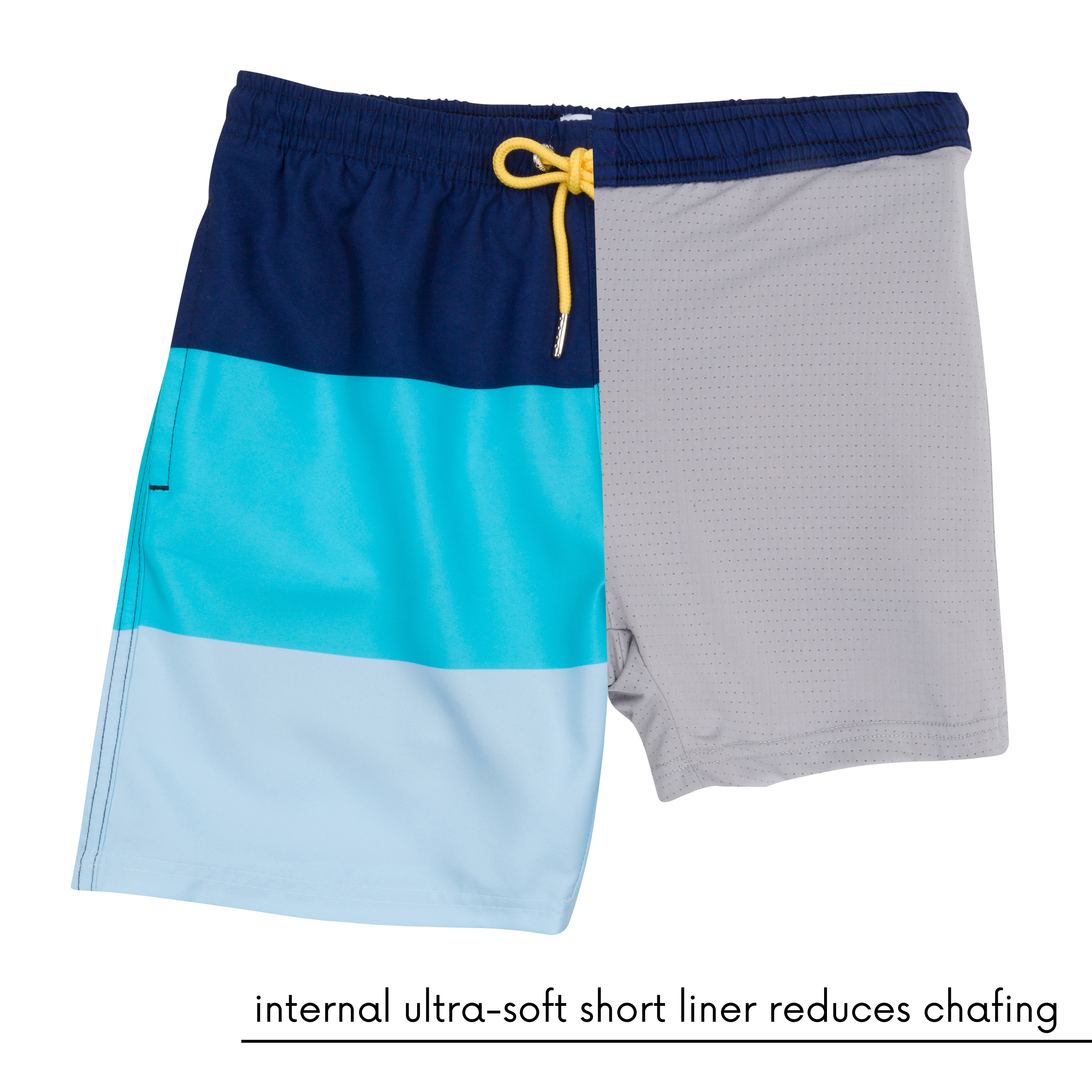 Boys Swim Trunks Boxer Brief Liner (sizes 6-14) | “Color Pop"-SwimZip UPF 50+ Sun Protective Swimwear & UV Zipper Rash Guards-pos6