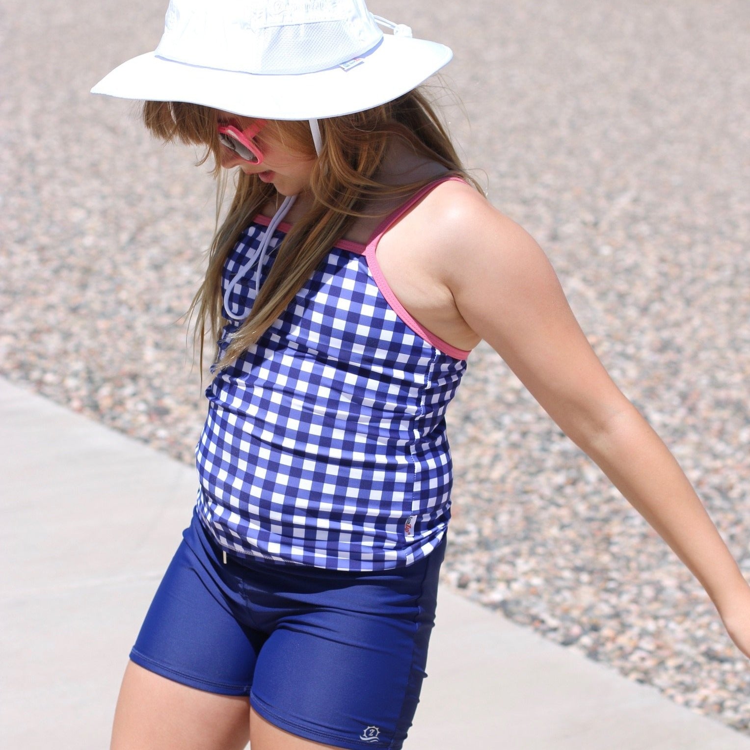 Arizona Mens Short Sleeve Swim Shirt | Blue | Regular XX-Large | Swimsuit Tops Swim Shirts | Stretch Fabric|Uv Protection