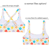 Women's Scoop Neck Bikini Top | "Blossom"-SwimZip UPF 50+ Sun Protective Swimwear & UV Zipper Rash Guards-pos7