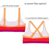 Women's Scoop Neck Bikini Top | "Color Pop"-SwimZip UPF 50+ Sun Protective Swimwear & UV Zipper Rash Guards-pos7