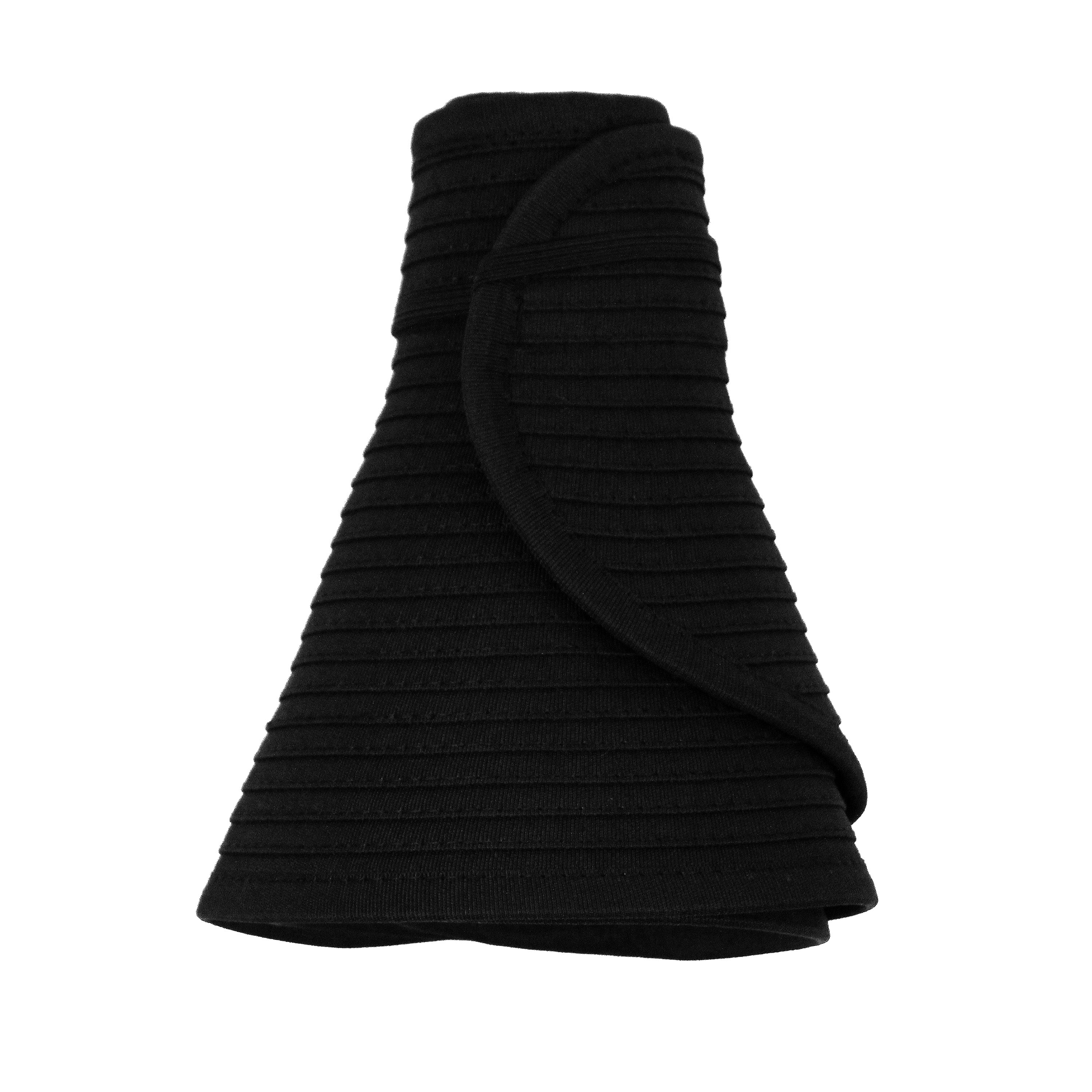 Women's Wide Brim Sun Visor - Black-Adult-Black-SwimZip UPF 50+ Sun Protective Swimwear & UV Zipper Rash Guards-pos4