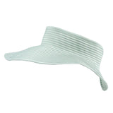 Women's Wide Brim Sun Visor - Mint-Adult-Mint-SwimZip UPF 50+ Sun Protective Swimwear & UV Zipper Rash Guards-pos1