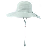 Women's Wide Brim Sun Hat - Mint-Adult-Mint-SwimZip UPF 50+ Sun Protective Swimwear & UV Zipper Rash Guards-pos1