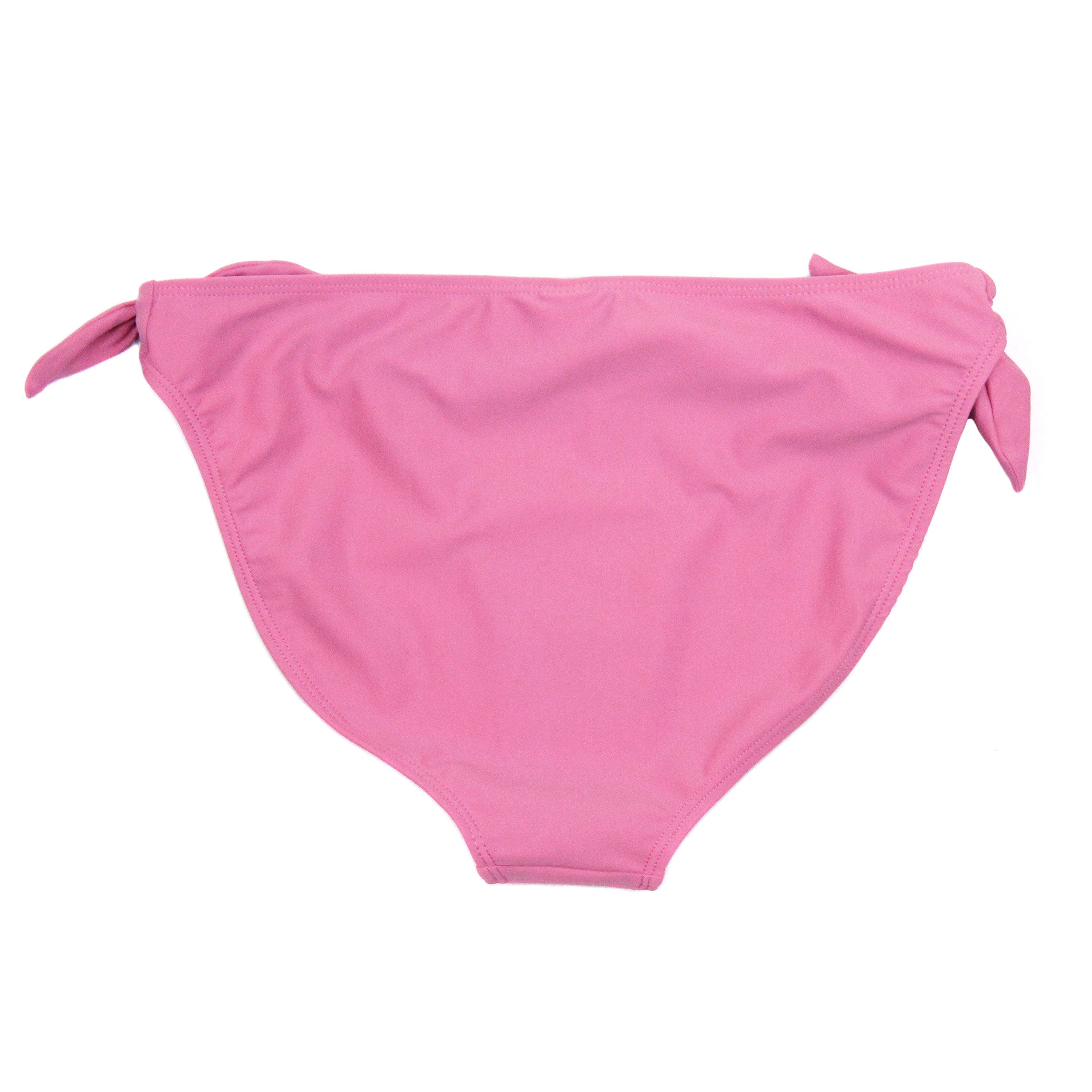 Women's Tie Bikini Bottom - “Rose”-SwimZip UPF 50+ Sun Protective Swimwear & UV Zipper Rash Guards-pos3