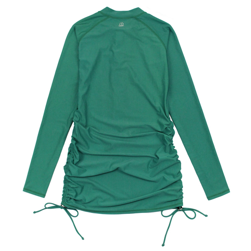 Women's Half Zip Swim Dress Cover Up | "Greenlake"-SwimZip UPF 50+ Sun Protective Swimwear & UV Zipper Rash Guards-pos15