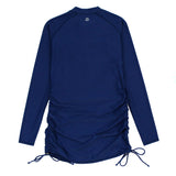 Women's Half Zip Swim Dress Cover Up | "Navy"-SwimZip UPF 50+ Sun Protective Swimwear & UV Zipper Rash Guards-pos6