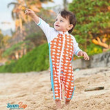 Sunsuit - Long Sleeve Romper Swimsuit | "Dino-Mite"-SwimZip UPF 50+ Sun Protective Swimwear & UV Zipper Rash Guards-pos4