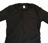 Women's Essential Swim Dress Cover Up - "All Black"-SwimZip UPF 50+ Sun Protective Swimwear & UV Zipper Rash Guards-pos3
