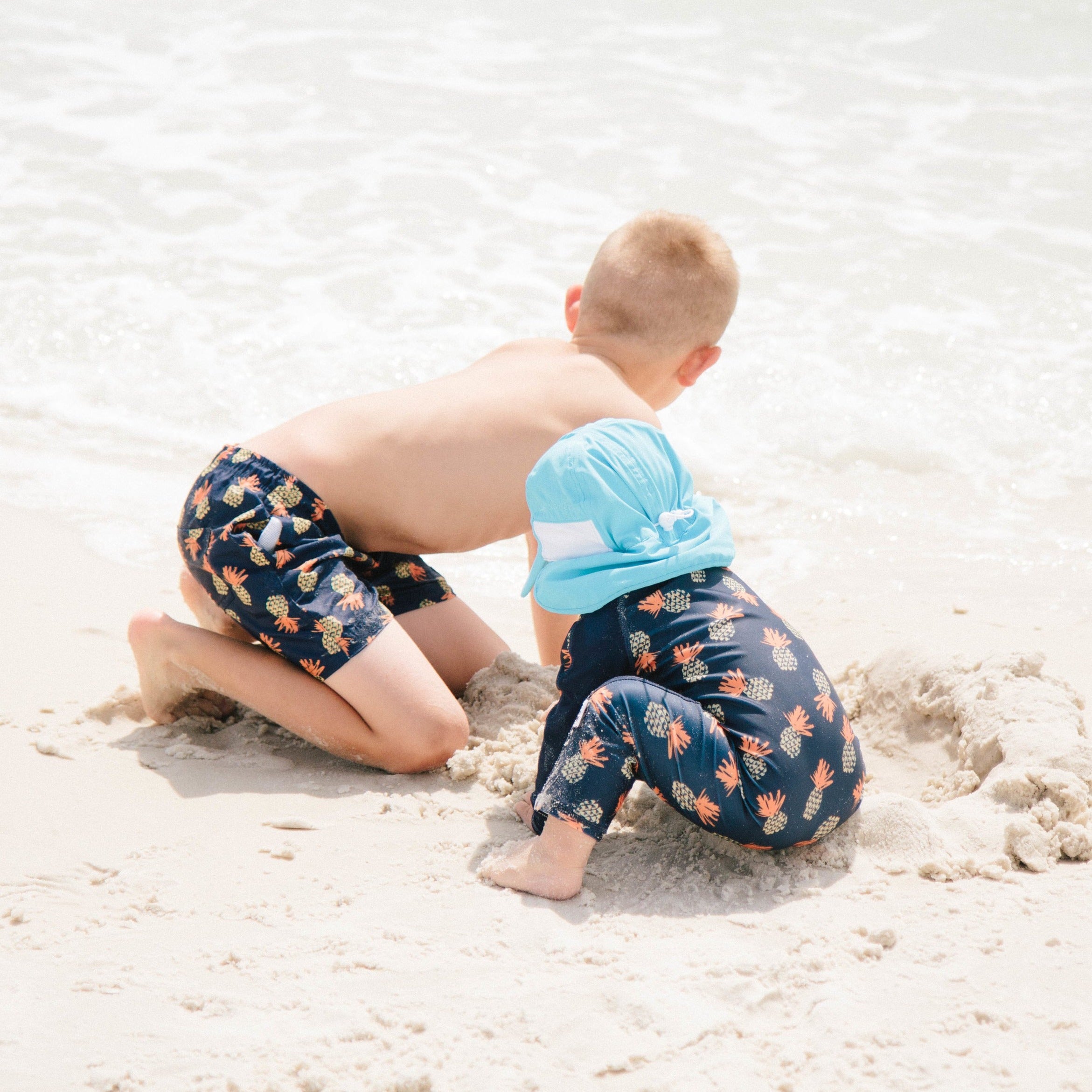 Sunsuit - Long Sleeve Romper Swimsuit | Pineapple Dreams