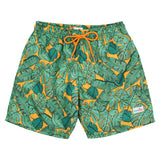 Boys Swim Trunks Boxer Brief Liner (sizes 6-14) | "The Tropics"-6-8-The Tropics-SwimZip UPF 50+ Sun Protective Swimwear & UV Zipper Rash Guards-pos1